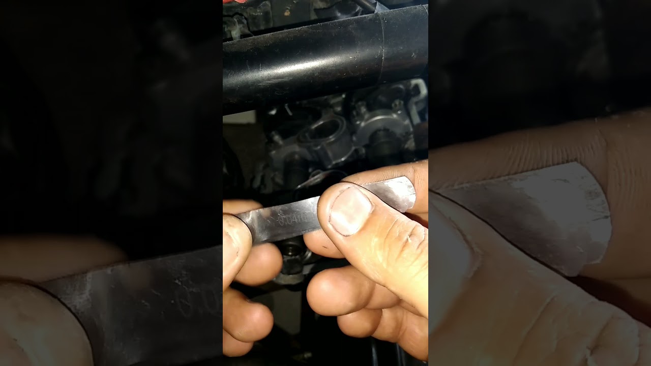 calibración de válvulas kawasaki ninja 250