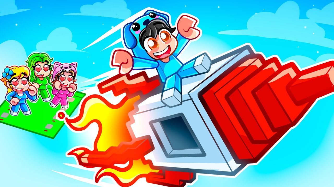 Spending $962,901,845 For The FASTEST ROCKET in Roblox To Rizz Crazy Fan Girl...