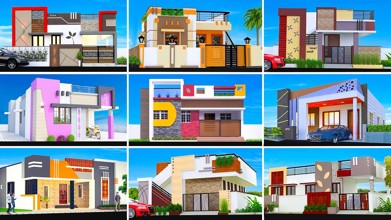 Best 30 Low Price Small House Front Elevation Designs | Single Floor House Designs In India 2026