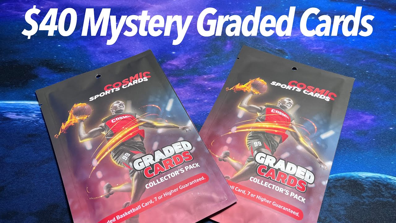 Opening $40 Mystery PSA Graded Card Bags from Amazon