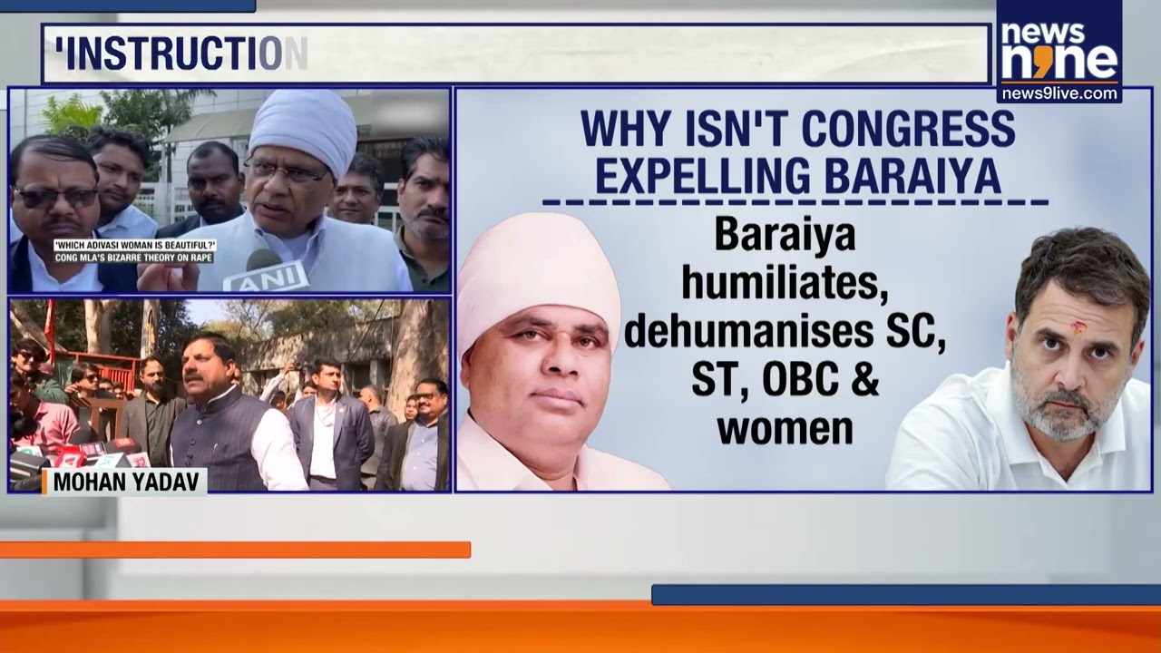 Congress MLA Phool Singh Baraiya Sparks Outrage With Shocking Rape Remarks