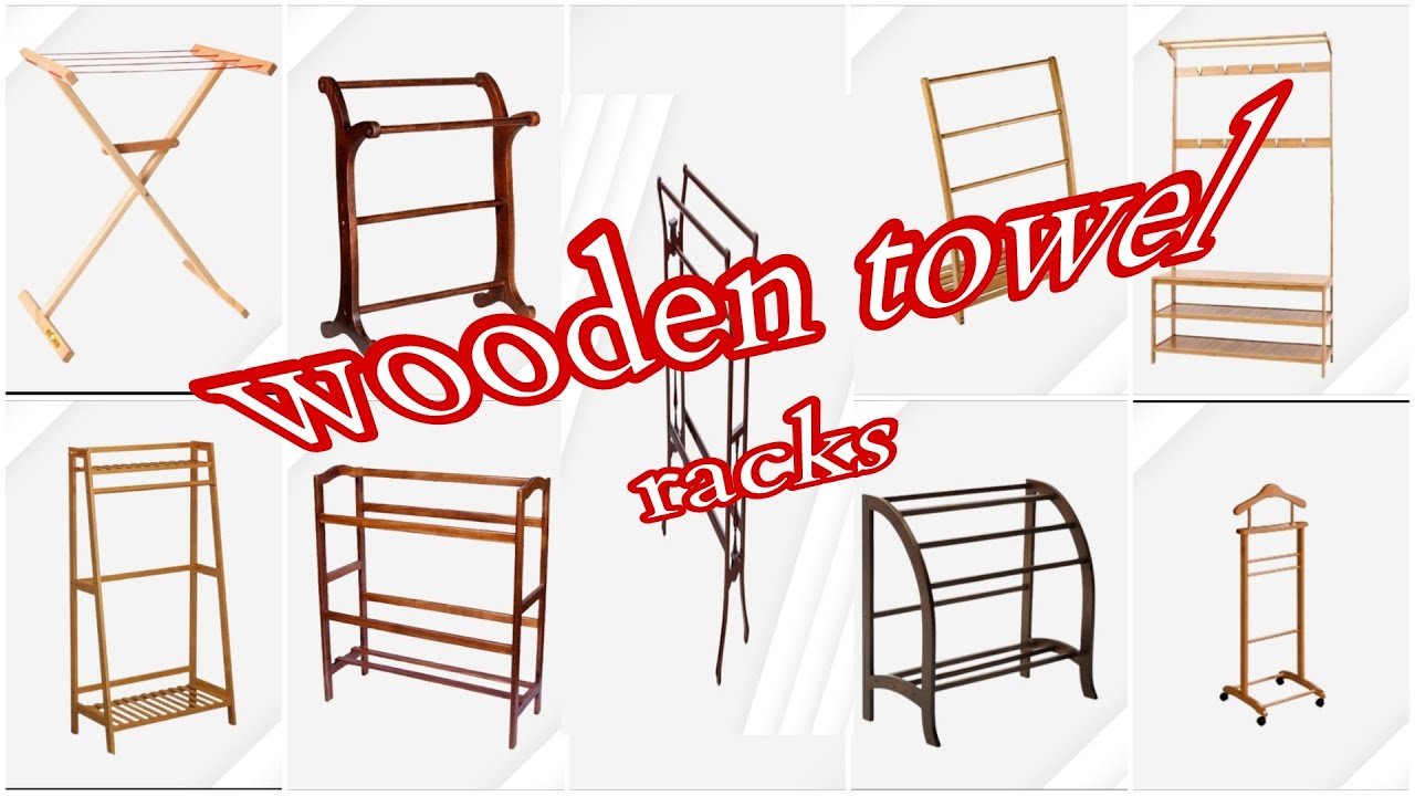 wooden towel rack designs 🛠🚪🪑🔨  #WoodenTowelRacks #DIYHomeDecor #interiordesign #ModernHomeDesign