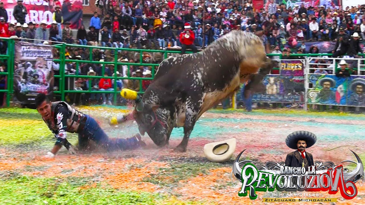 TOROS DE RANCHO LA REVOLUCION DEL GUERO FLORES!! JARIPEO EN PUACUARO MICHOACAN 14 DE DICIEMBRE 2023