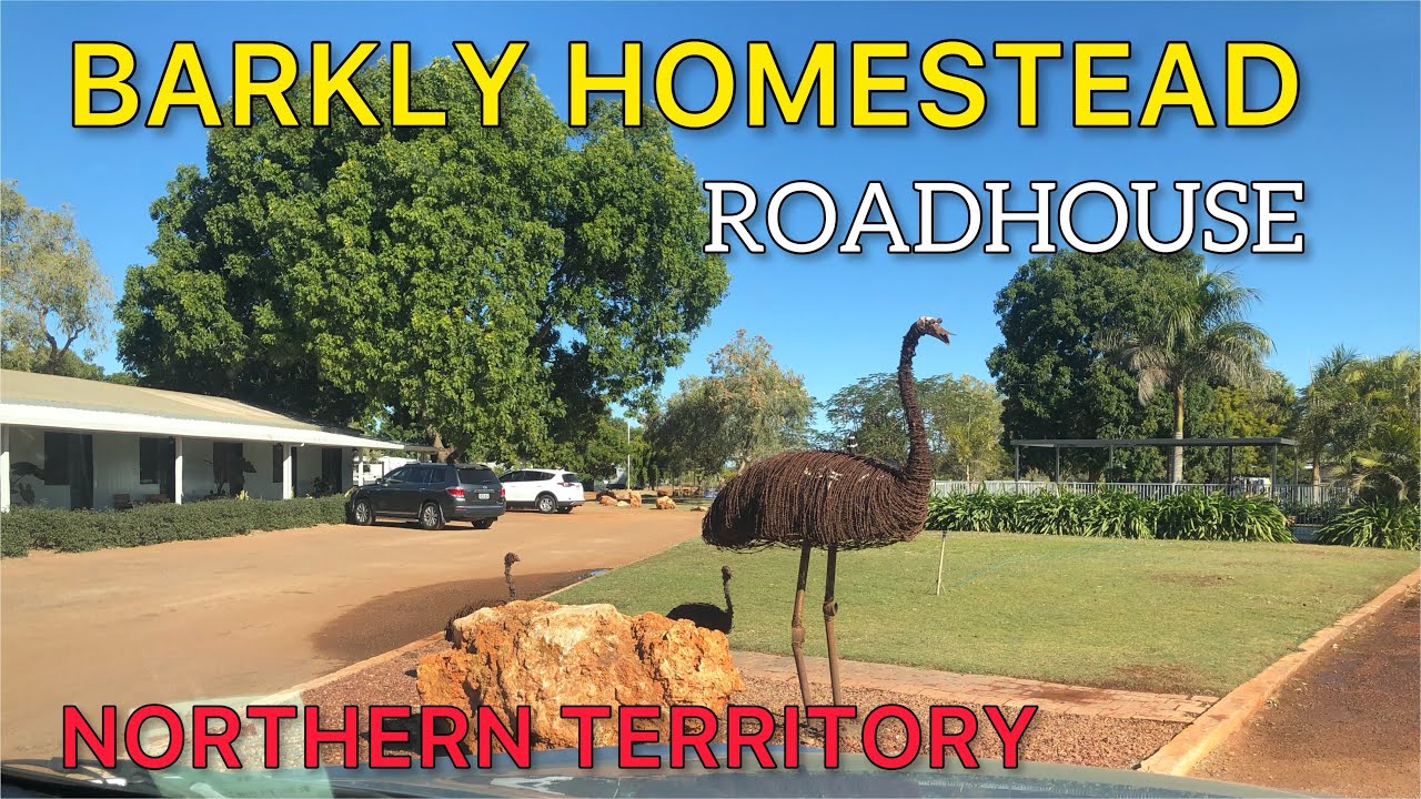 BARKLY HOMESTEAD IN A CARAVAN [RED CENTRE NEWELL] WITH OUR TWO DOGS