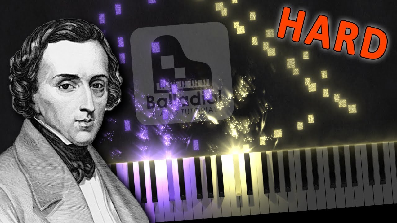 Fantaisie Impromptu Opus 66 - F. Chopin | Piano Visualizer