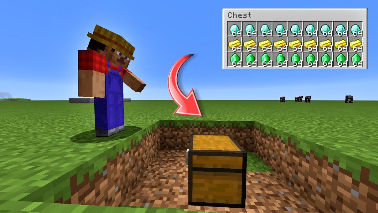 فلم ماين كرافت : لقيت كنز و صرت أغنى شخص بالعالم MineCraft Movie