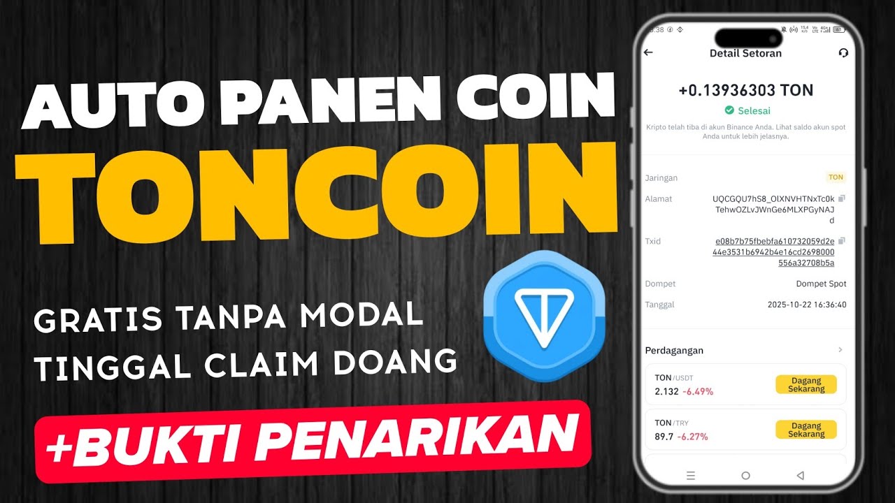 Latest TON Faucet 2025 &mdash; No Deposit & Proven to Pay! | Get Free TON Every Day! free TON