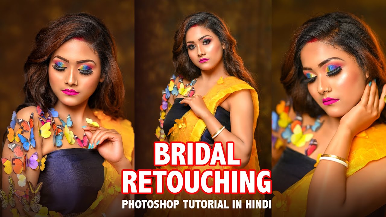 Skin retouching photoshop tutorial in Hindi 2021