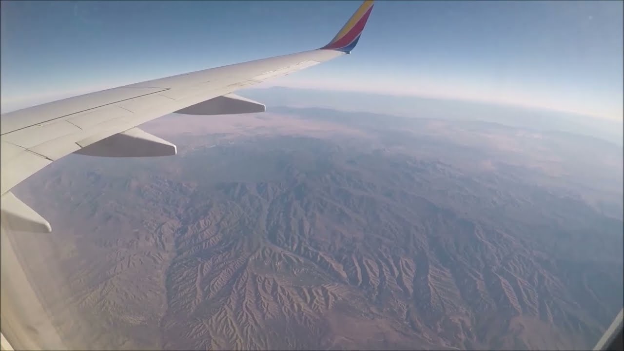 Southwest Airlines - Full Flights POV: Phoenix, AZ to Las Vegas, NV (LAS) to Kansas City, MO (MCI)