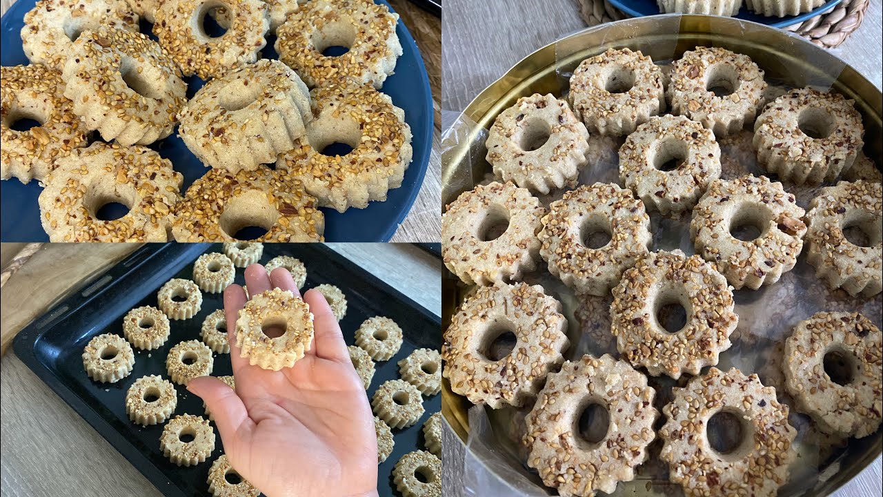 غريبة فارينا او كعك أبيض أكثر وصفة طلبا في القناة مع أسرار النجاح في التشكيل والبنة (حلويات تونسية )