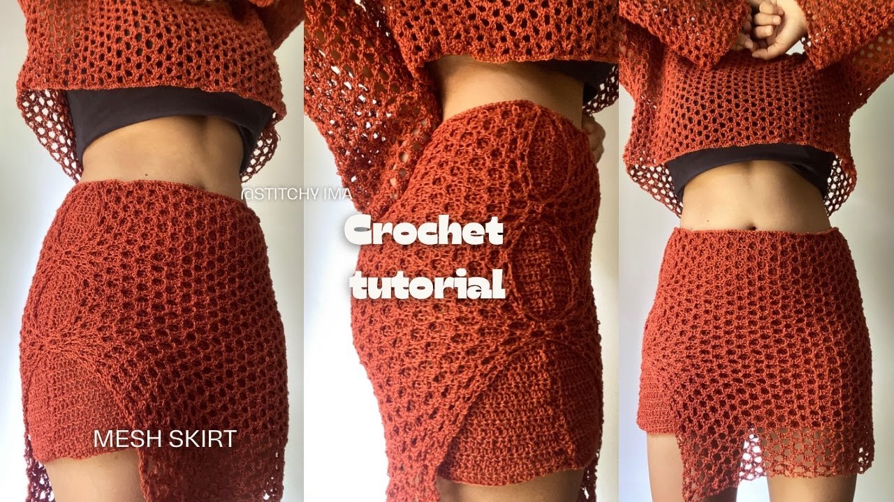 Crochet Mesh Skirt Tutorial