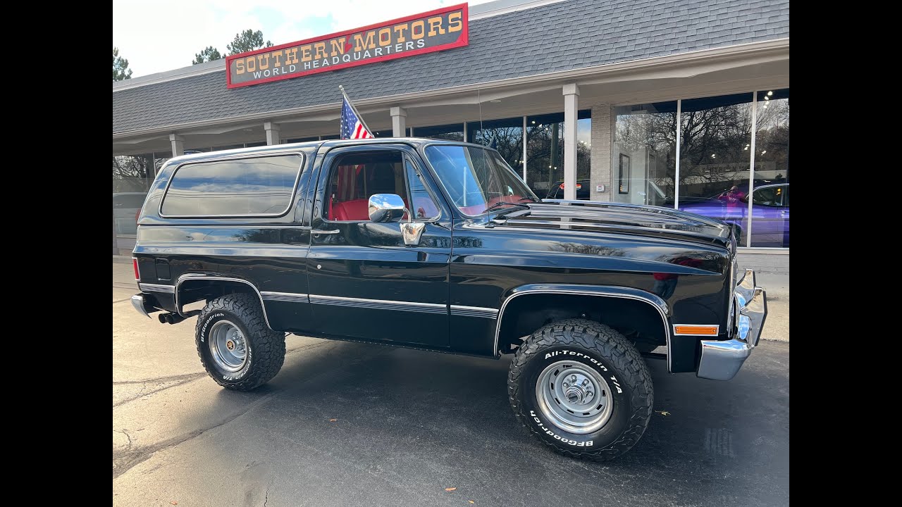 1990 Chevrolet Blazer 4X4 $48,900.00