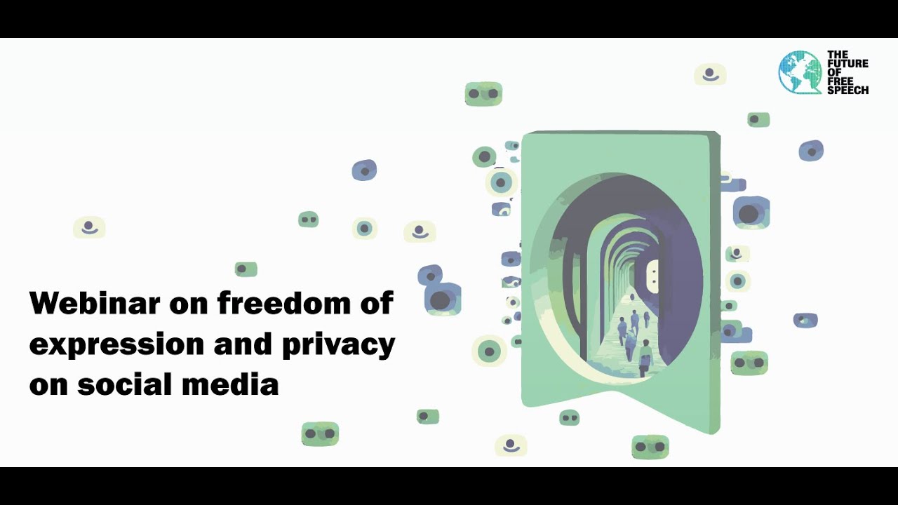 Webinar on freedom of expression and privacy on social media