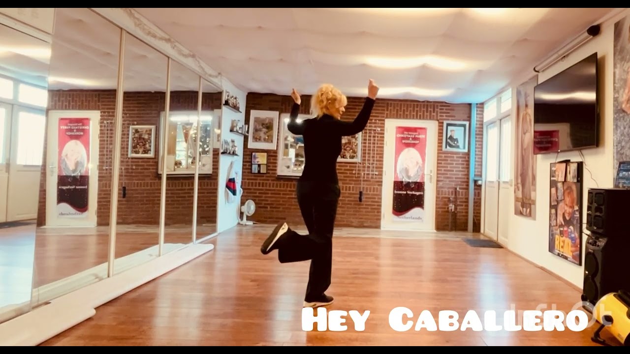 Hey Caballero, line dance teach