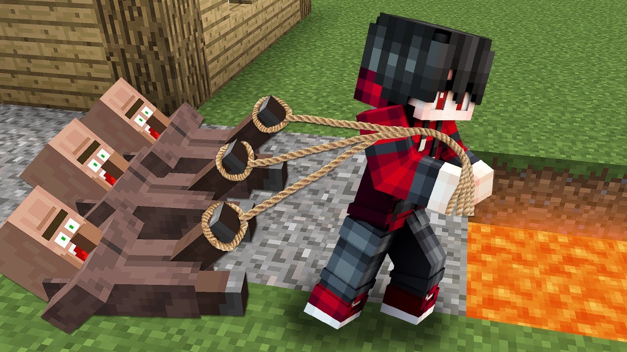 ถ้าเกิด!! ผมไล่ล่าชาวบ้าน Villager ในมายคราฟ เพื่อเงินรางวัล $1,000,000 เหรียญ - (Minecraft)