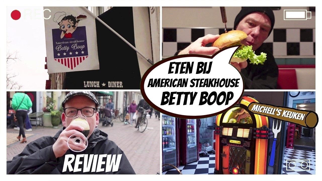 Eten bij American steakhouse BETTY BOOP in Delft | Review | Michell's Keuken