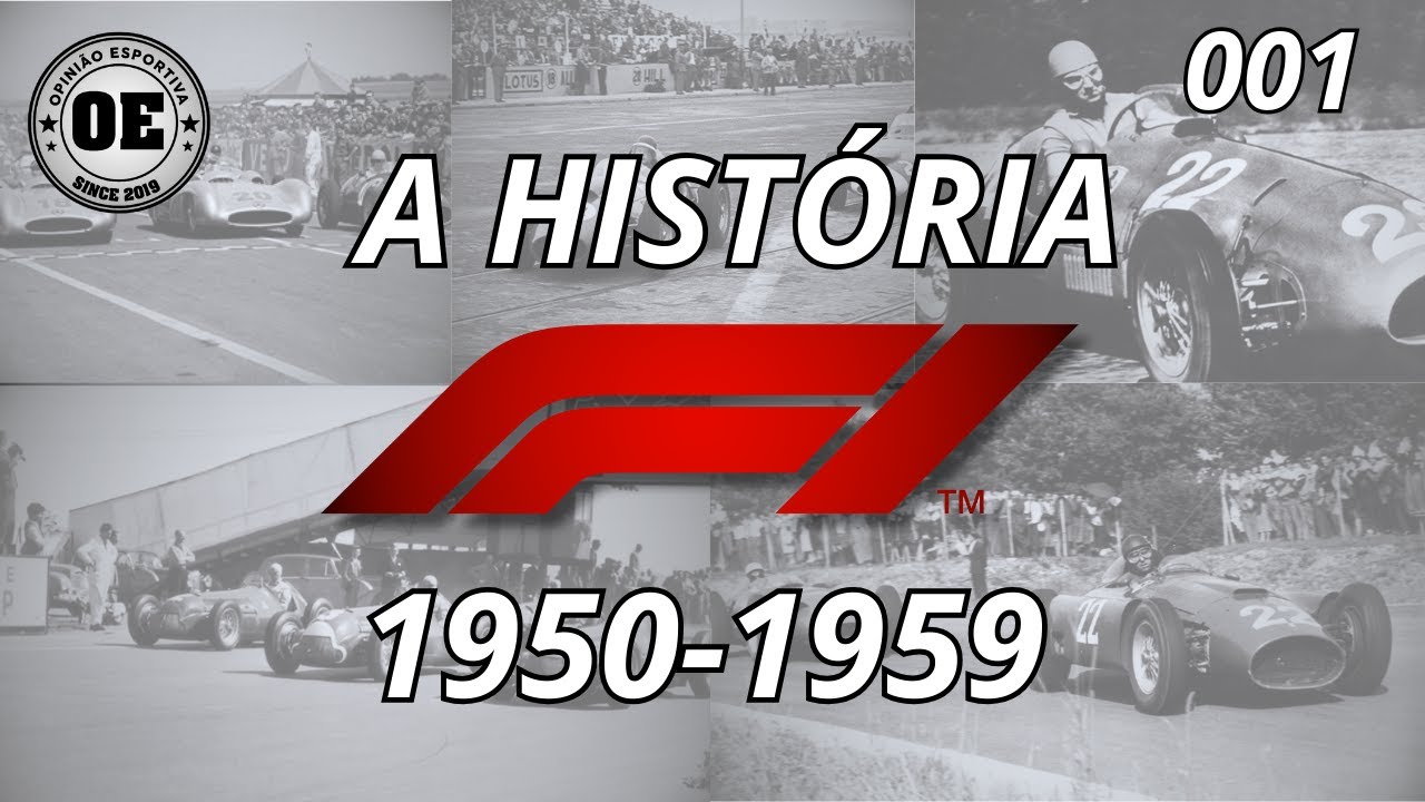 A Fórmula 1 nasce: os anos 1950 e o início da maior categoria do automobilismo