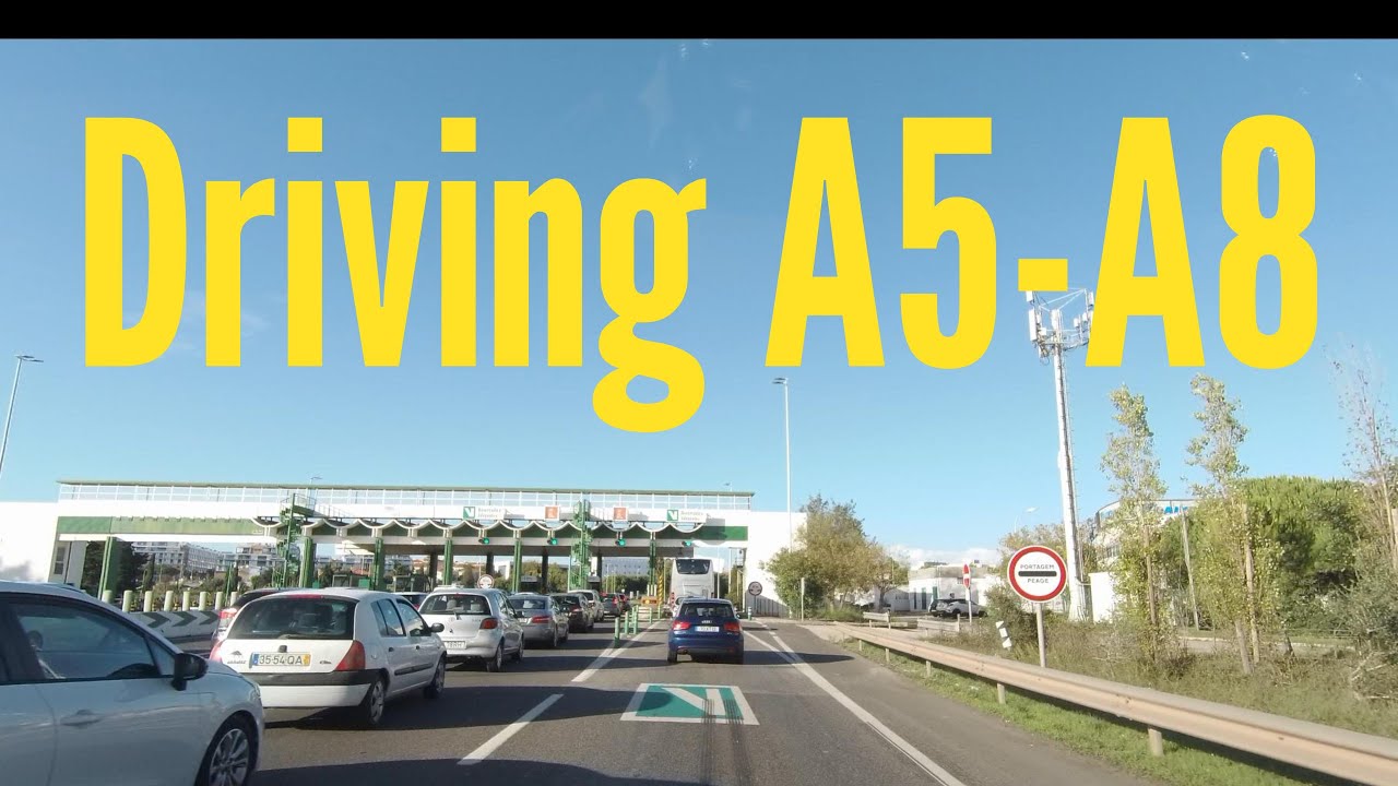 Driving in Portugal - A5, A9 and A8 Highways