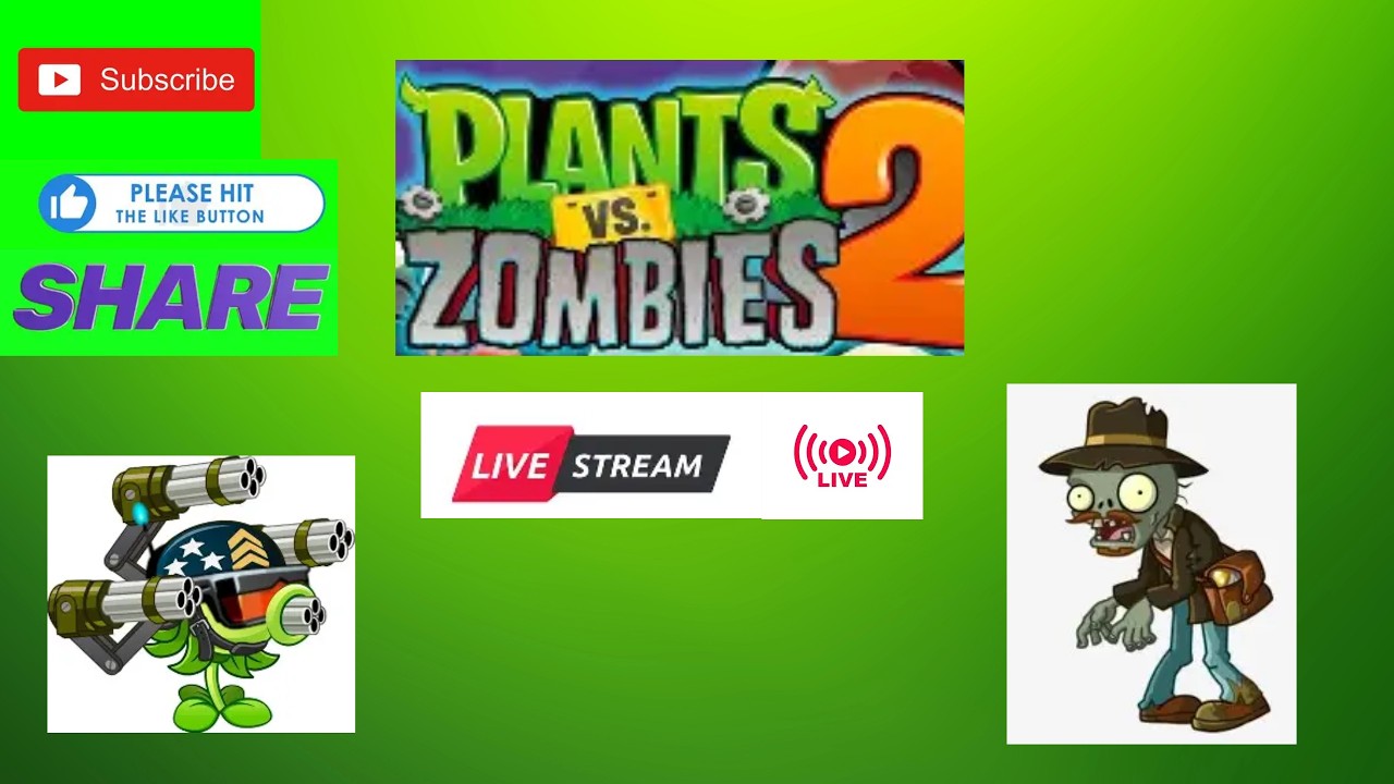 🔴 Pvz2 livestream 🔴 PART 3