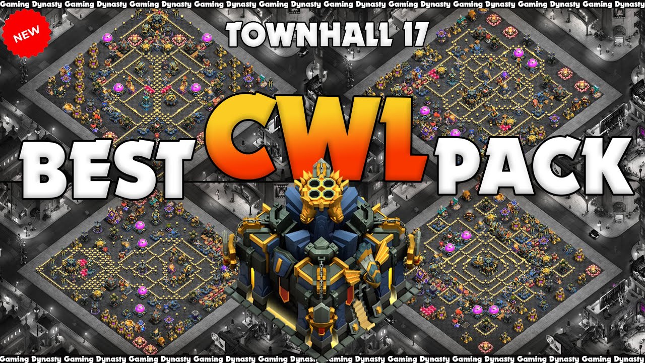 NEW TH17 CWL BASE LINKS | BEST ANTI 2 STAR WAR & LEGEND LEAGUE BASES IN CLASH OF CLANS