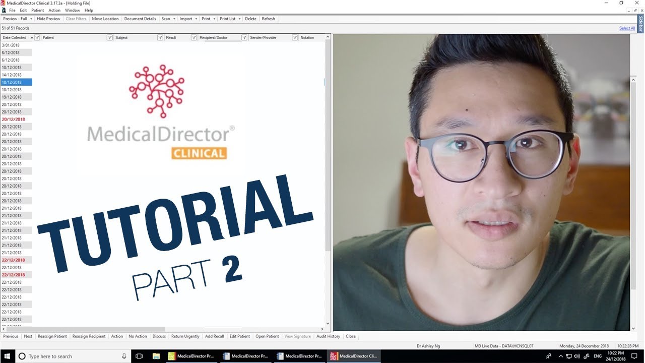 Medical Director Tutorial Part 2 - The Consult