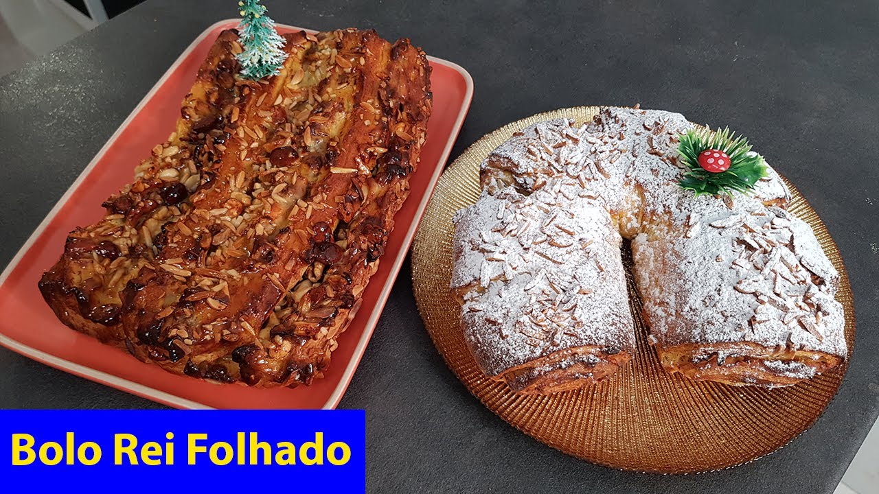 Como Faço Bolo Rei Folhado