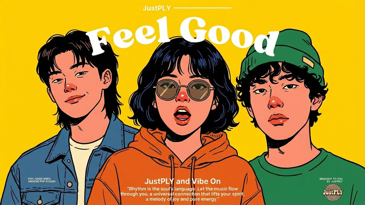 [𝐩𝐥𝐚𝐲𝐥𝐢𝐬𝐭] FEEL GOOD Grooves to Power Your Day ⚡ | groove pop • happy vibes  기분 좋아지는 음악
