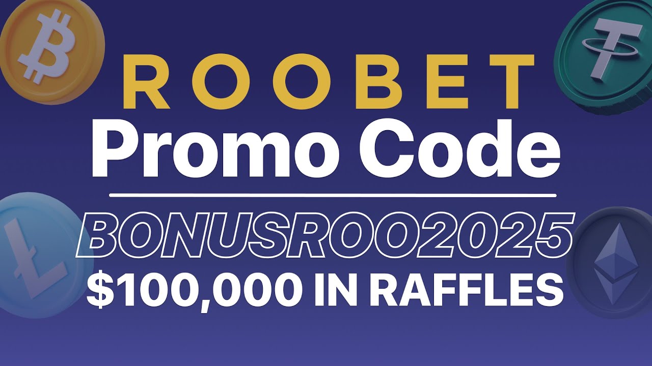 Roobet Code "BONUSROO2025" — Unlock $100K Raffle Access