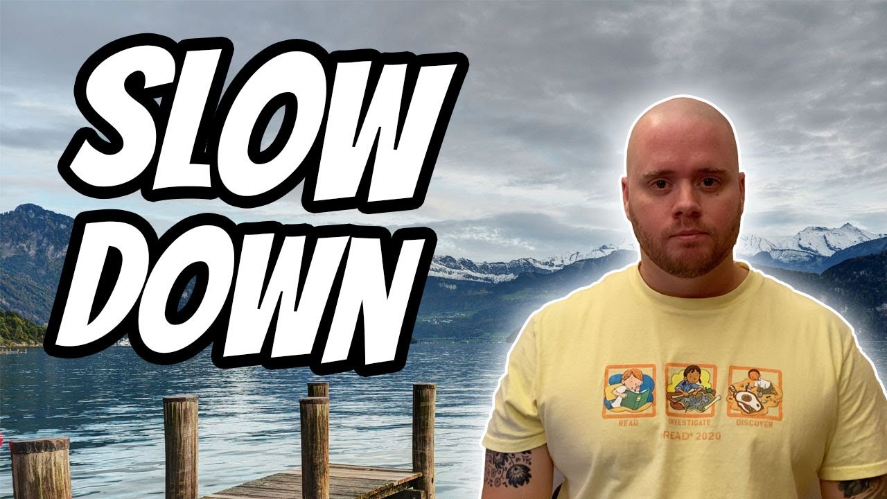 4 Ways to Slow Down in a Fast-Paced World