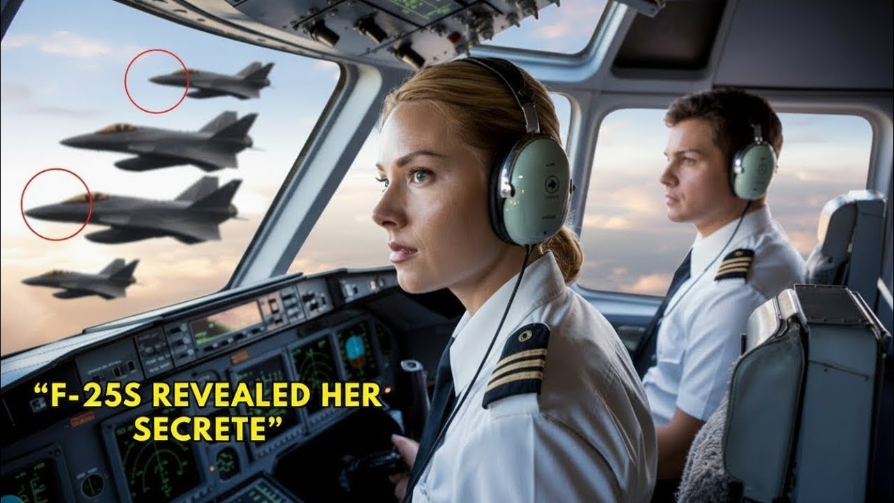 She Looked Like a Civilian Pilot — Until the F-22s Recognized the Call Sign “Eagle One”