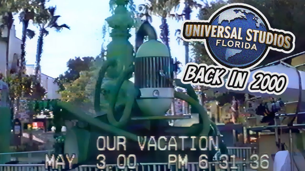 VHS Throwback : Universal Studios/Islands of Adventure in 2000