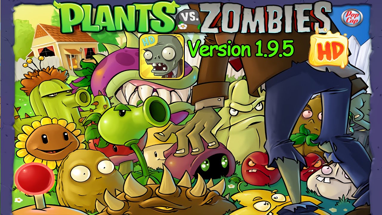 Plants vs. Zombies HD [iPad] [Version 1.9.5]  FULL Walkthrough