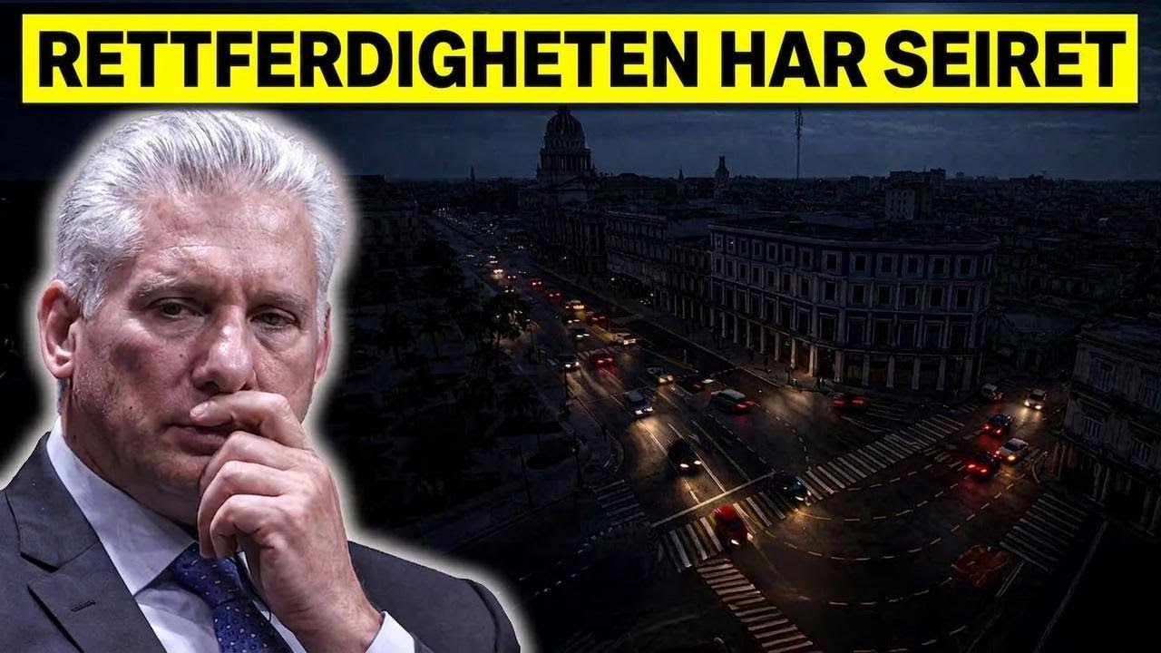 Cuba i stummende mørke – 11 millioner uten strøm
