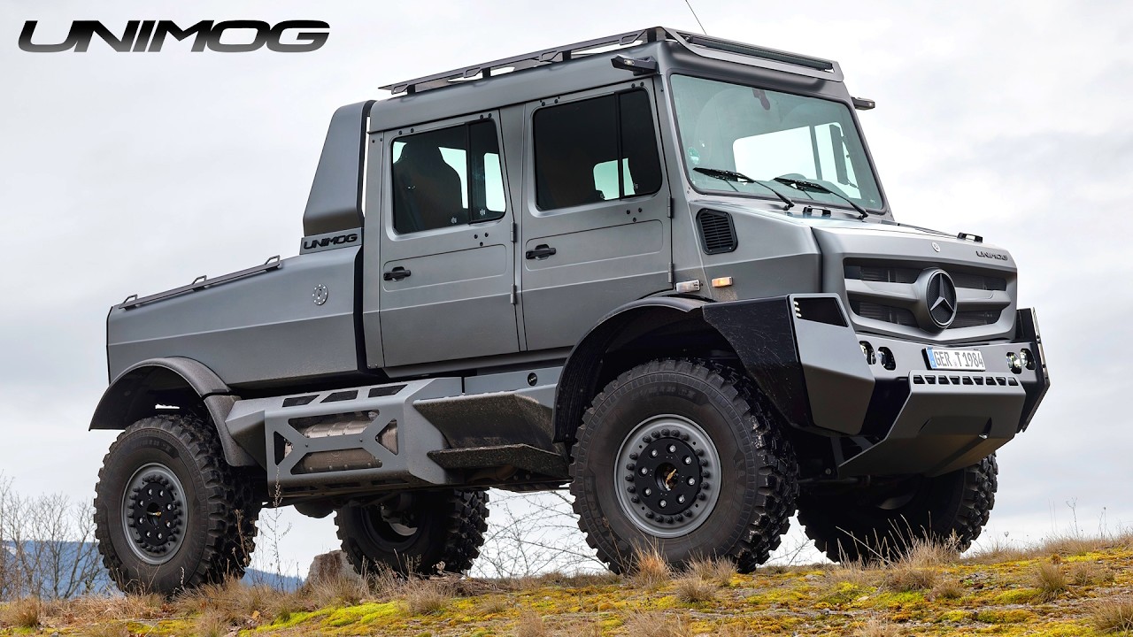 Mercedes-Benz Unimog U 4030 2027 года — самый роскошный внедорожный зверь 🔥⛰