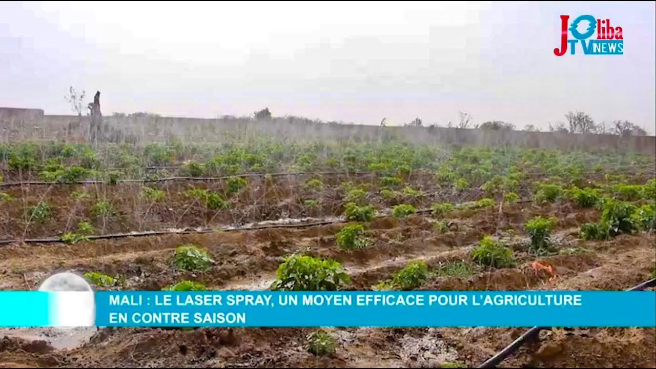 Mali : le Laser Spray, un moyen efficace pour l'agriculture en contre saison