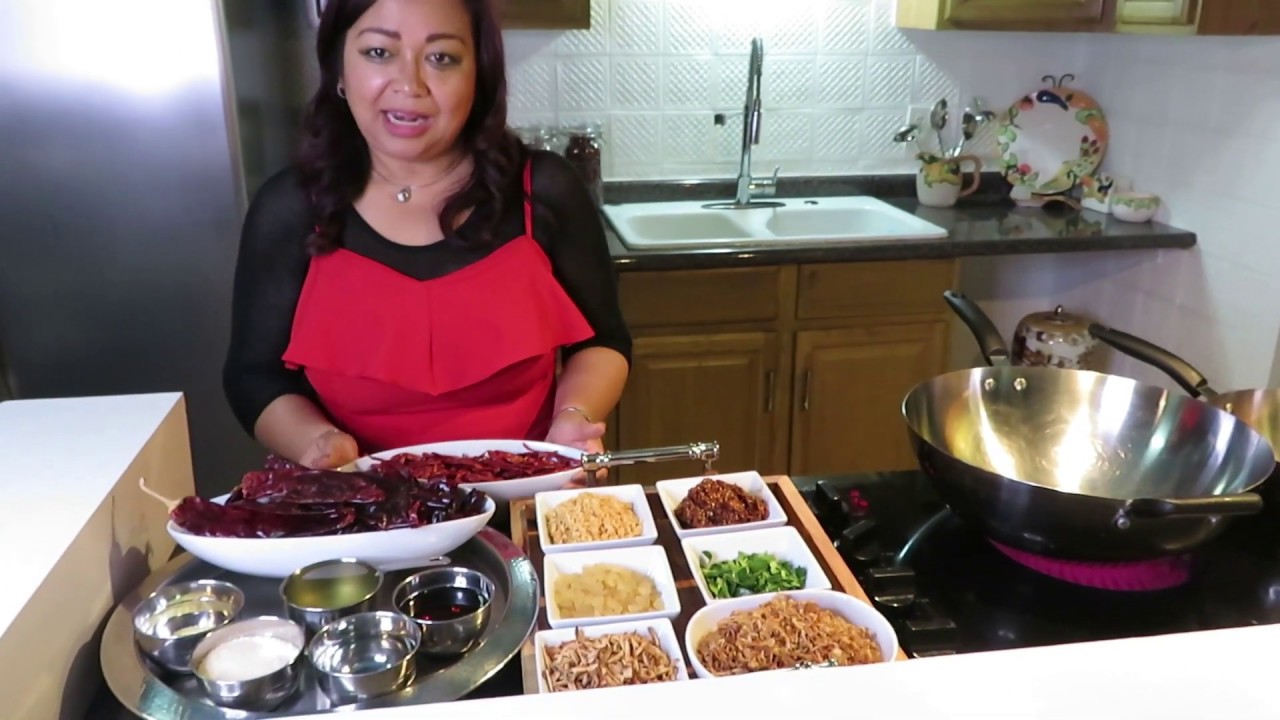 Лаосская кухня от Джиджи: Лаосская кухня: как приготовить «Джоу Бон» (острый соус чили)