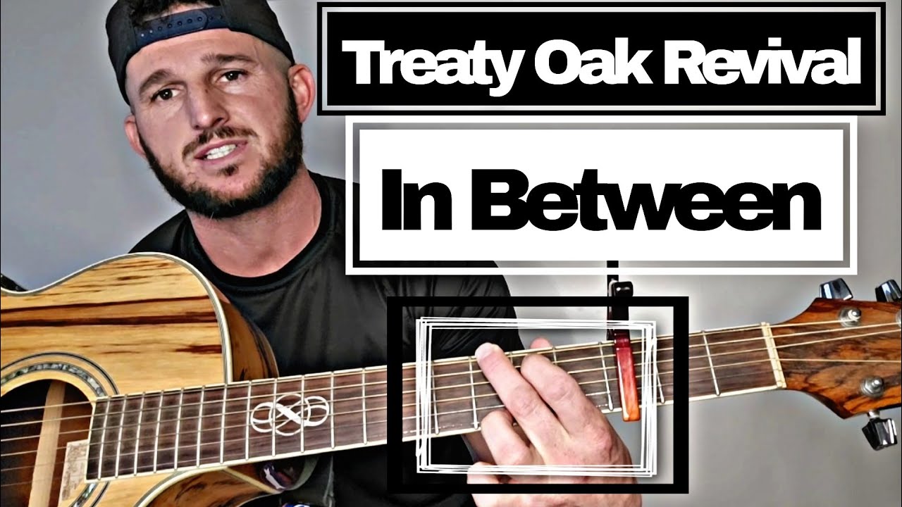 How to play In Between | Treaty Oak Revival | Beginner Guitar Lesson