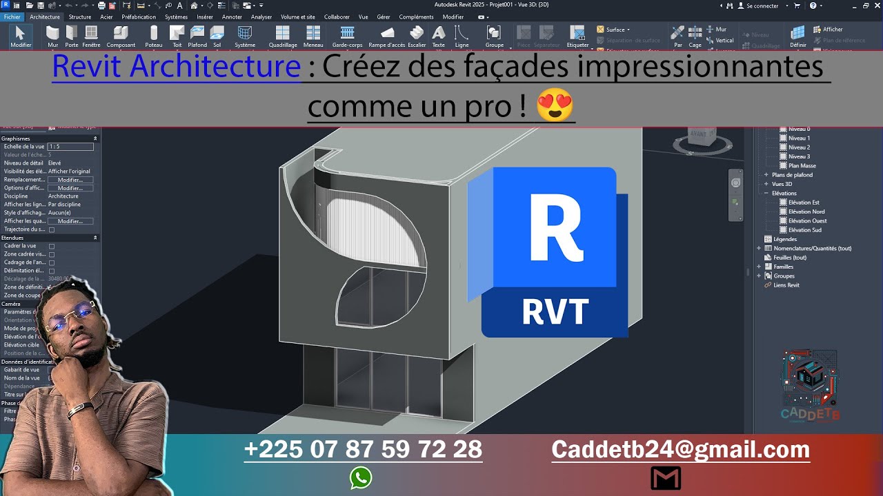 Maîtrisez les façades complexes sur Revit en quelques étapes ! 🏗️