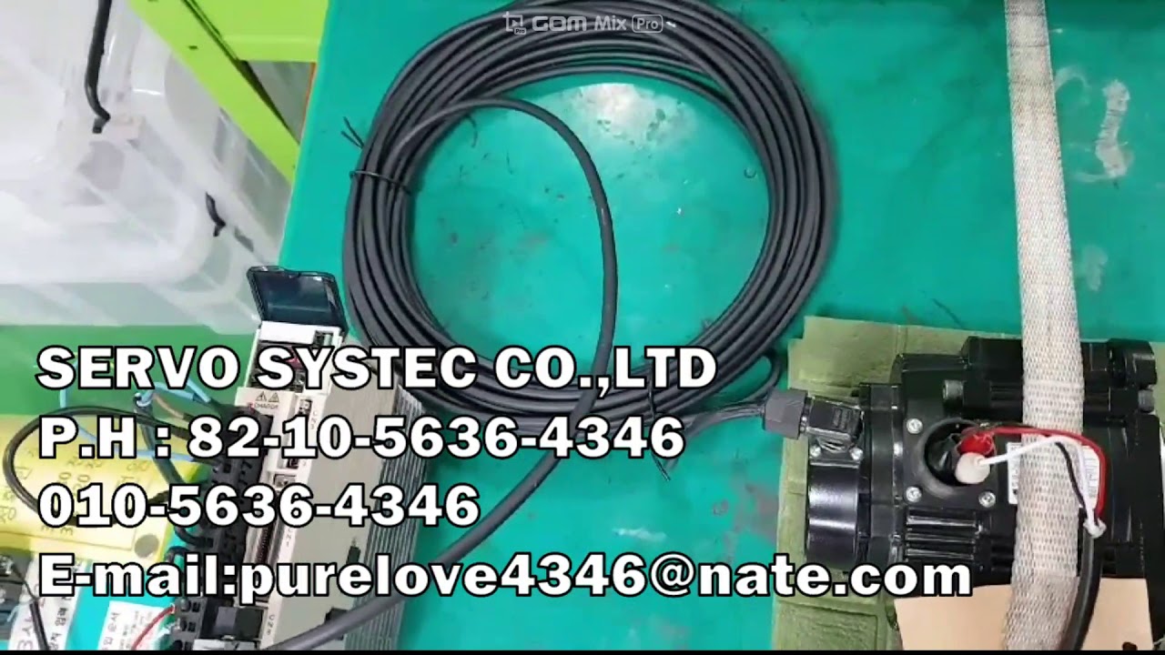 YASKAWA ENCODER CABLE SGMGV-20DDA6F MOV15M