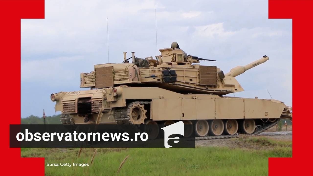 Armata Română se înoieşte. 54 de tancuri Abrams ar putea intra în uz în câteva luni