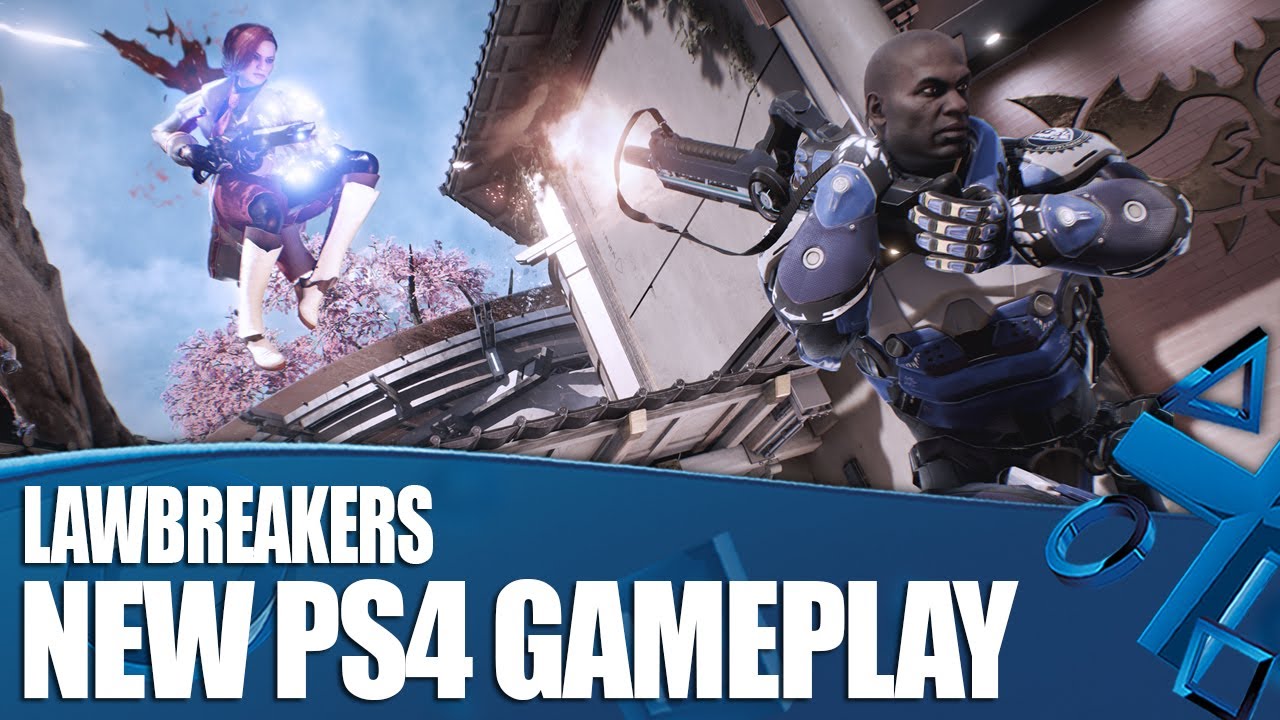 Lawbreakers New PS4 Gameplay - Awesome Anti-grav Arena Shooter!