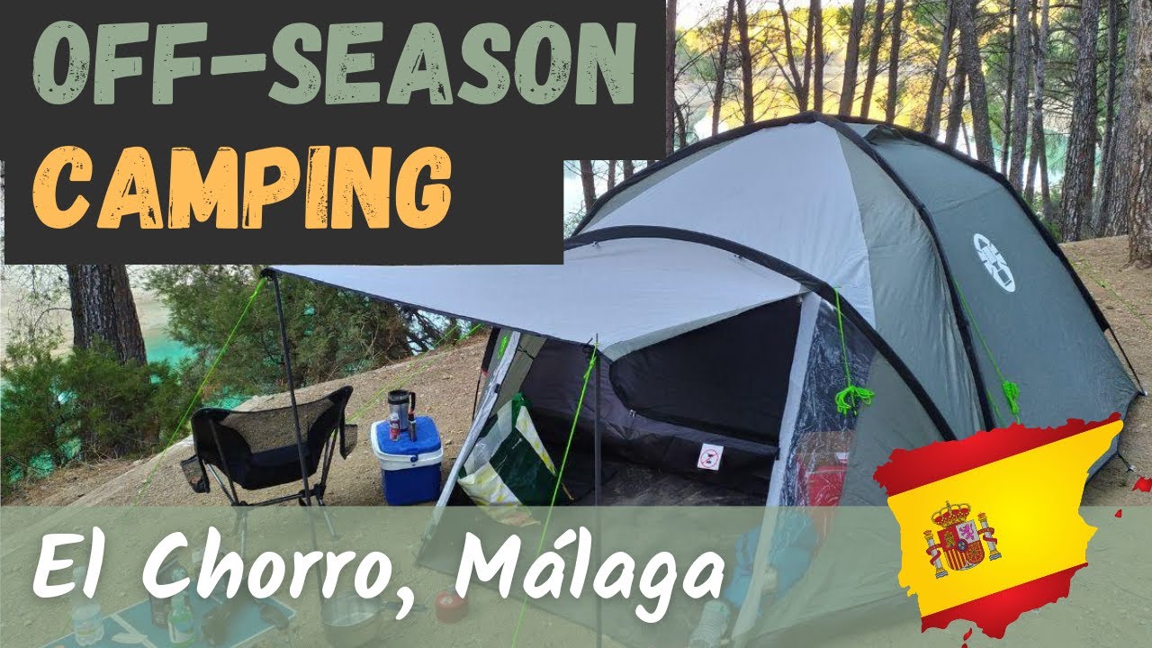 Solo Camping Trip. Off Season Camping in Spain