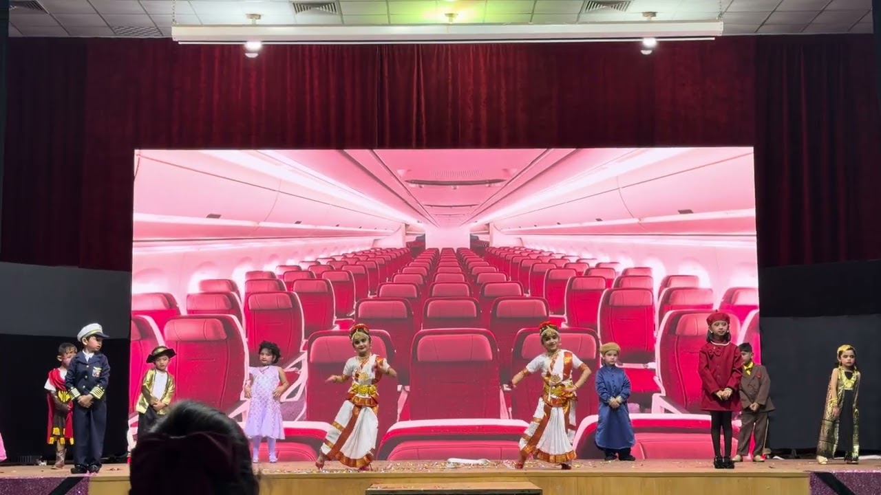 Cherry&rsquo;s First Classical Dance | Air India Safety Instructions | Classical dance 