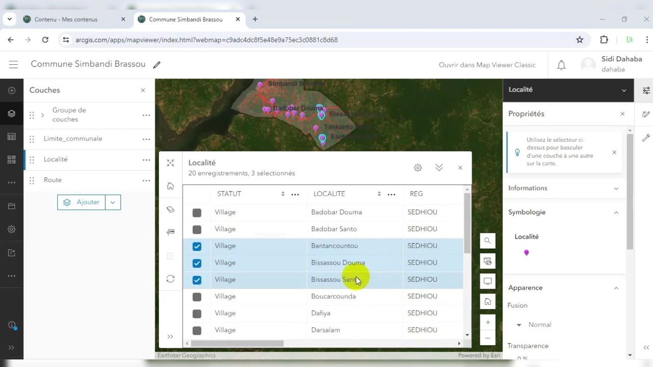 🔴 WebMapping : Cr&eacute;er des Cartes Web interactives avec ArcGIS Online