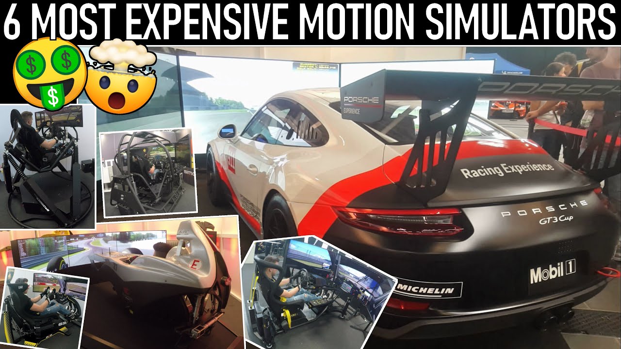 The 6 Most Expensive Motion Simulators I ever drove !!
