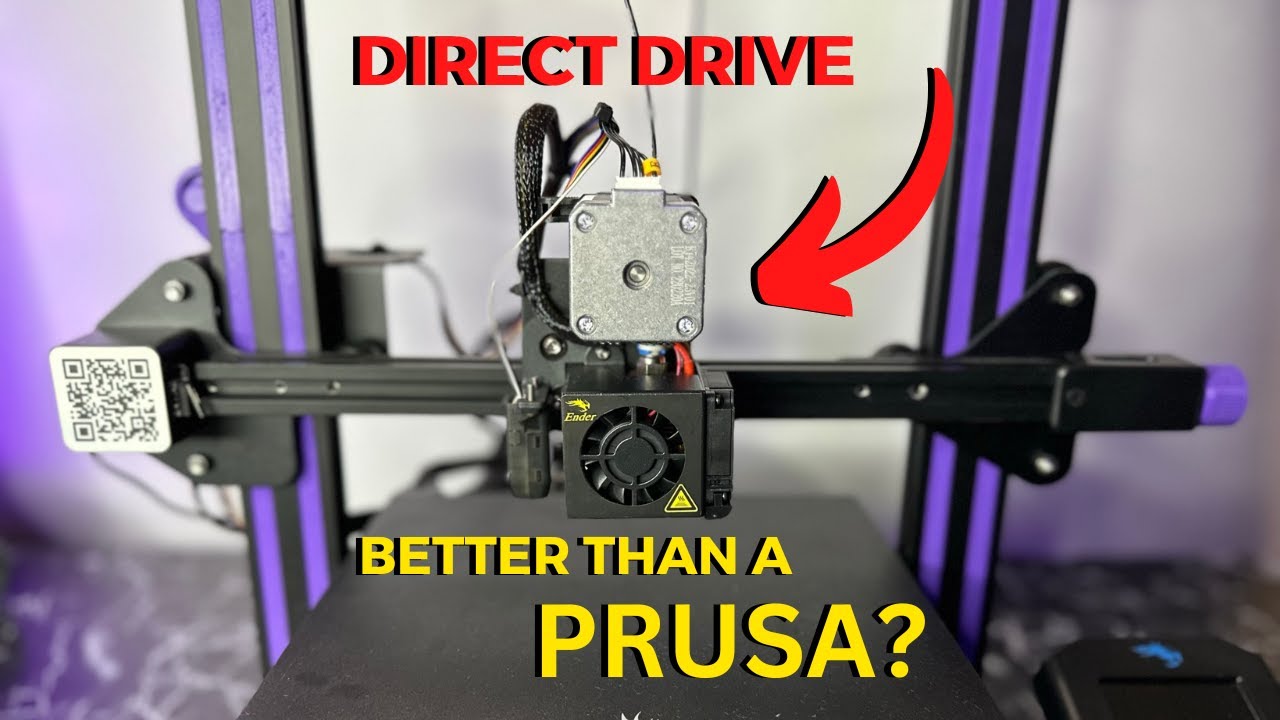 This $40 Mod Will Turn Your Ender 3 Into A Prusa... Kinda  -  Direct Drive Conversion