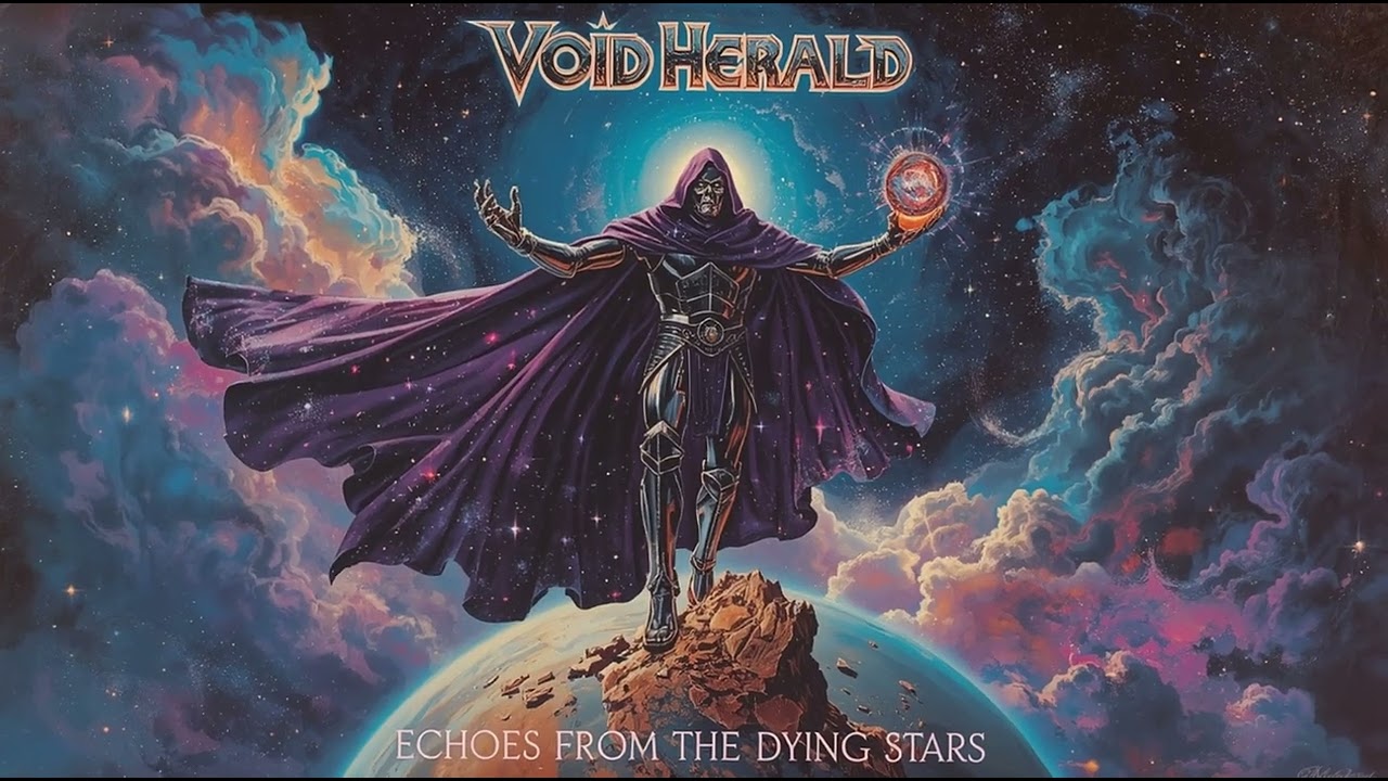 Void Herald – Echoes from the Dying Stars (Full Album) | Cosmic 80s style Heavy Metal (AI made)