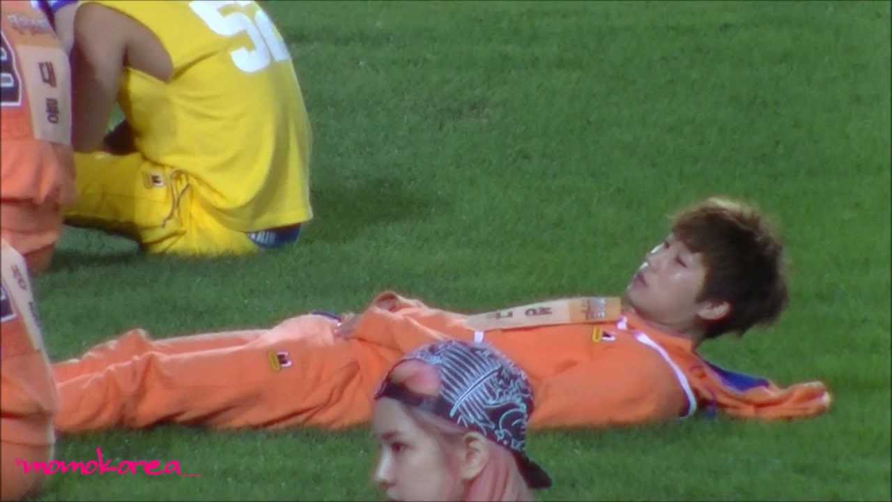 130903 아육대 성규 잤다