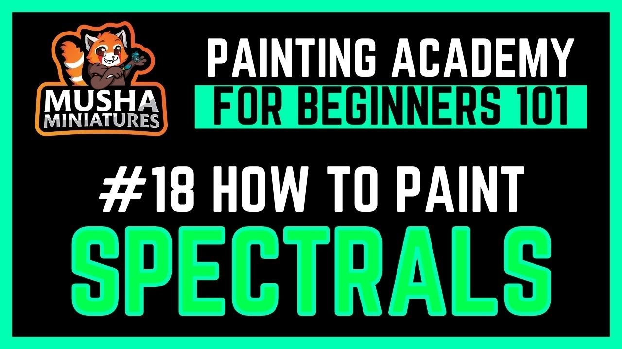 Paint Nighthaunt with Washes Only: Quick Guide | Musha's Painting Academy #18