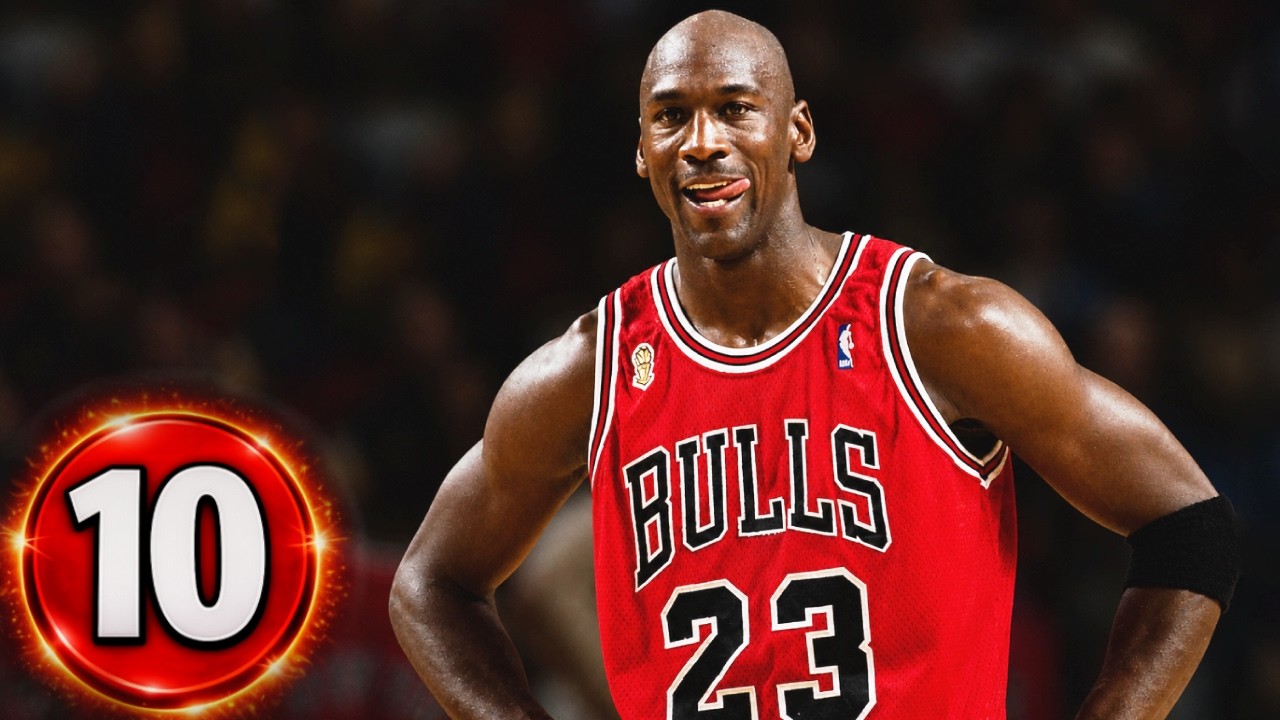 Michael Jordan Top 10 Plays of Career